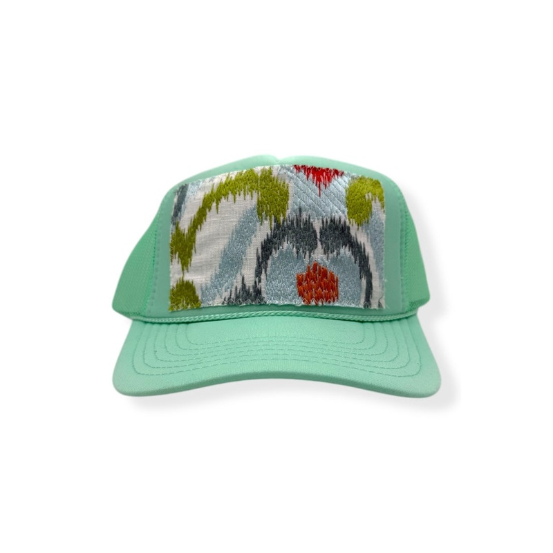 Kilim Trucker Hat – Seafoam 139