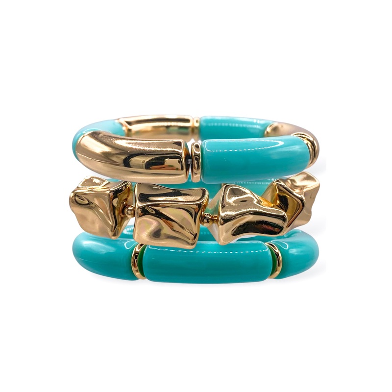 Story To Tell Acrylic Stretch Bracelet Set