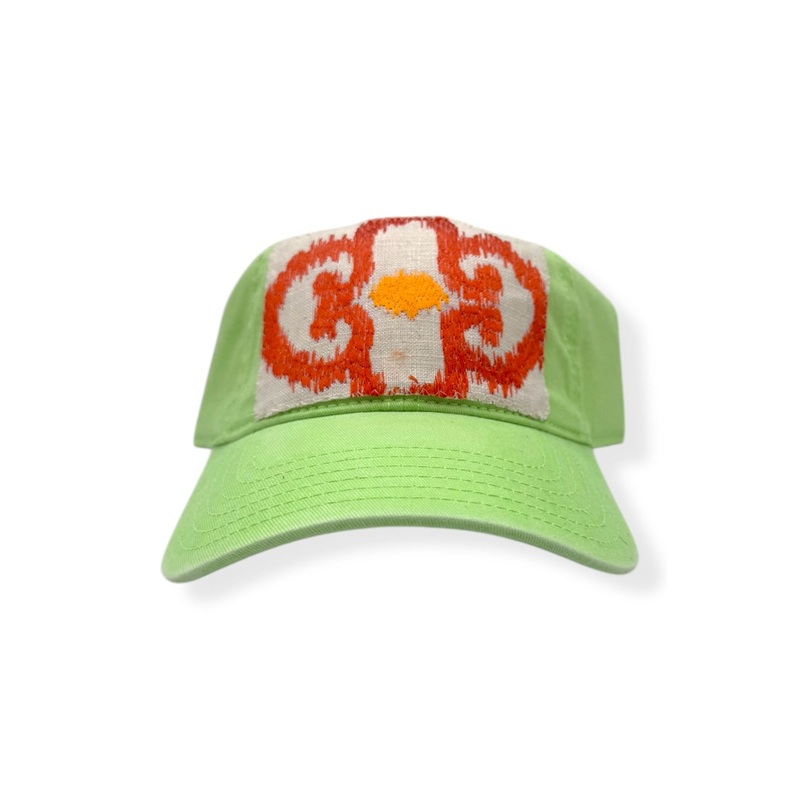 Kilim Baseball Hat – Lime 42 *Final Sale*