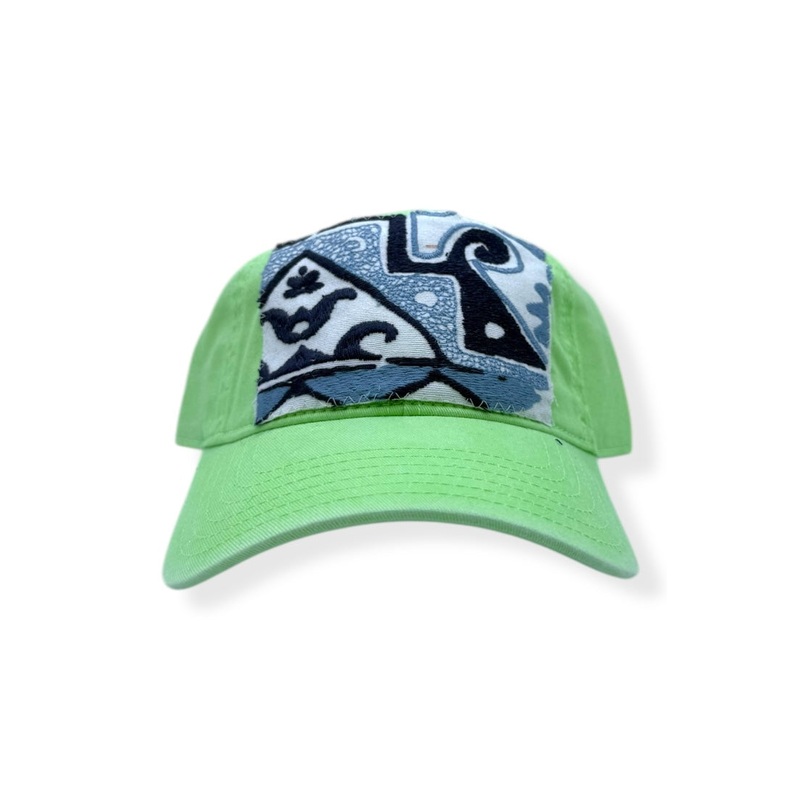 Kilim Baseball Hat – Lime 60