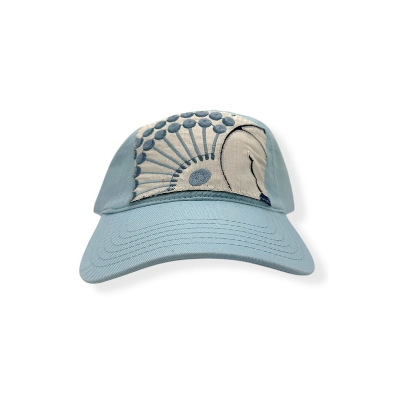 Kilim Baseball Hat – Pale Blue 75