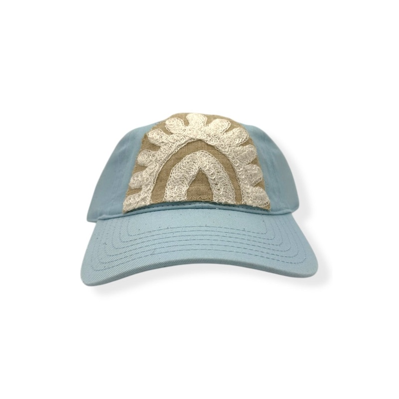 Kilim Baseball Hat – Pale Blue 77