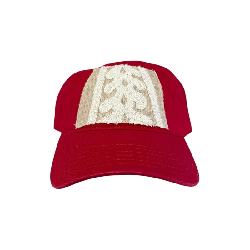 Kilim Baseball Hat – Red 34