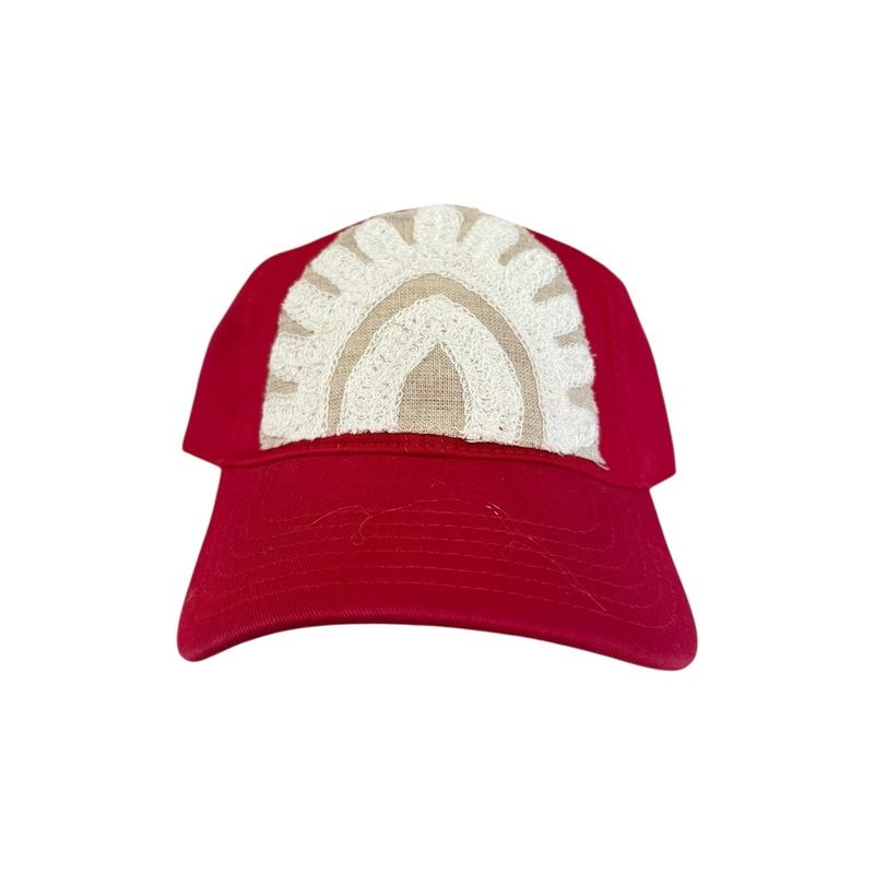 Kilim Baseball Hat – Red 37