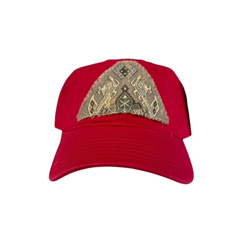 Kilim Baseball Hat – Red 39