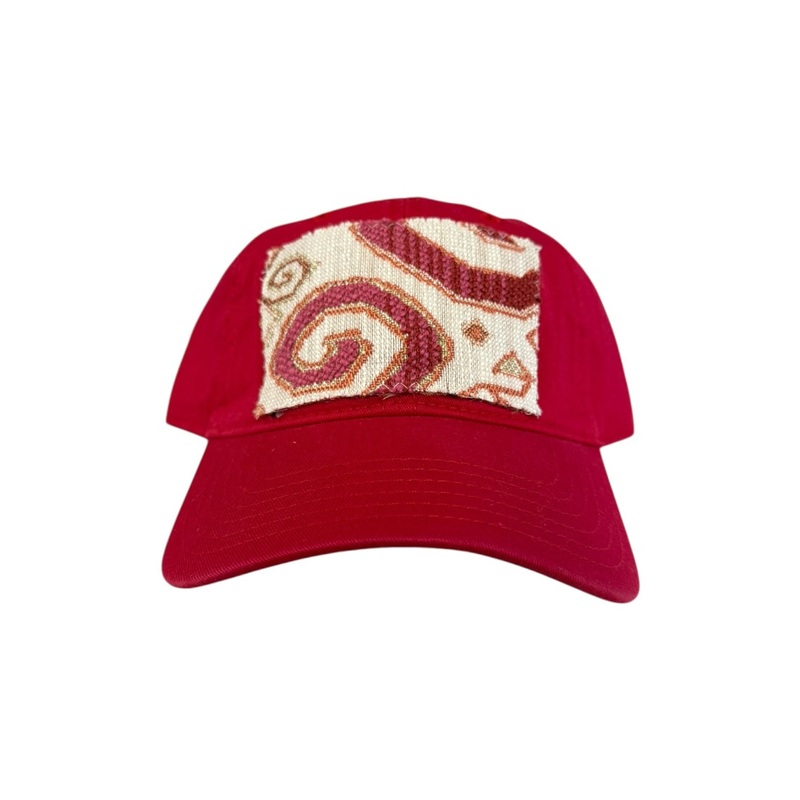 Kilim Baseball Hat – Red 40