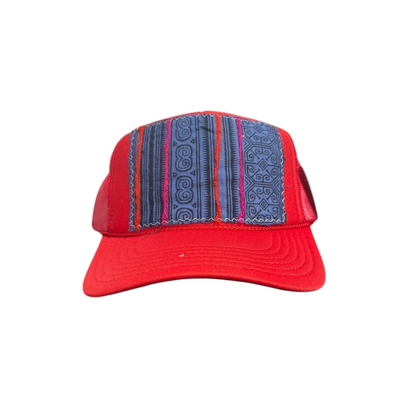 Kilim Trucker Hat – Red 283