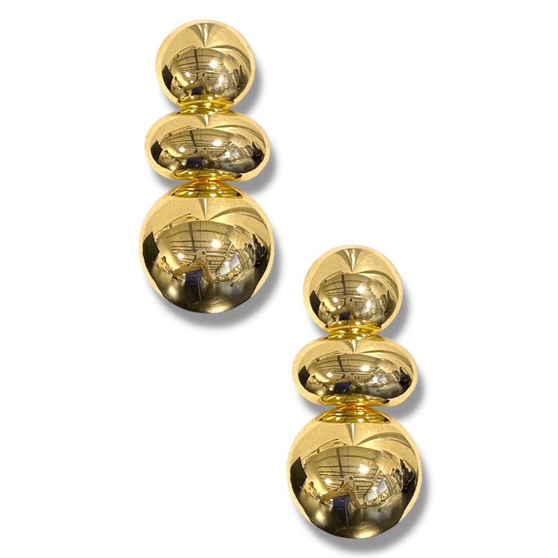 More Than Enough Gold Drop Earrings