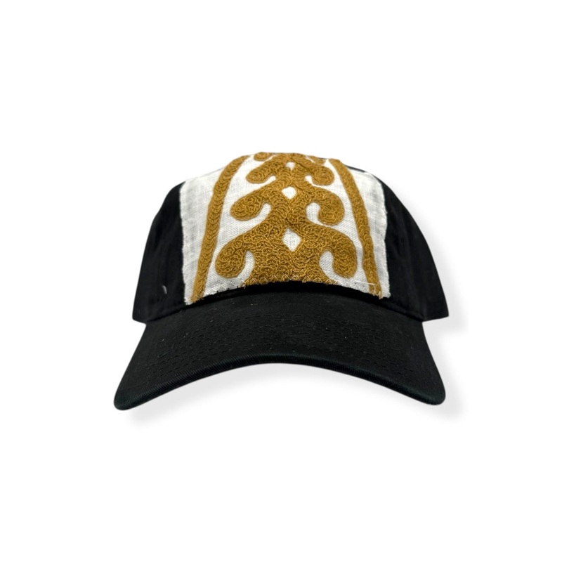 Kilim Baseball Hat – Black 47