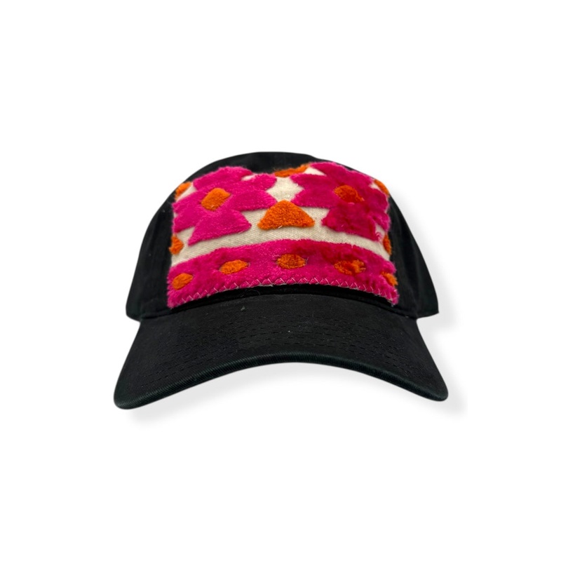 Kilim Baseball Hat – Black 57