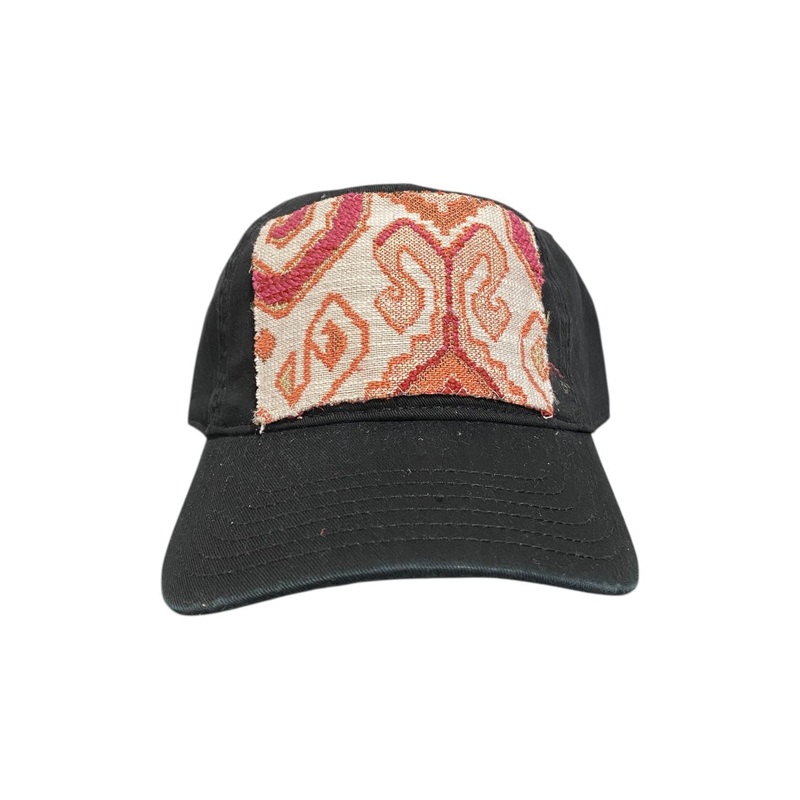 Kilim Baseball Hat – Black 70