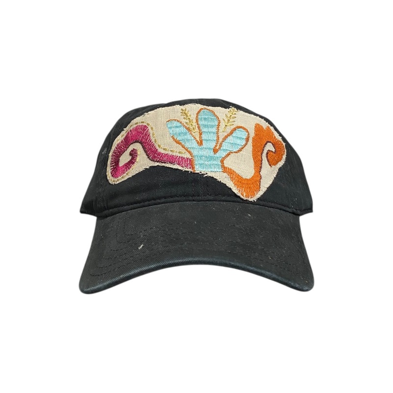 Kilim Baseball Hat – Black 72