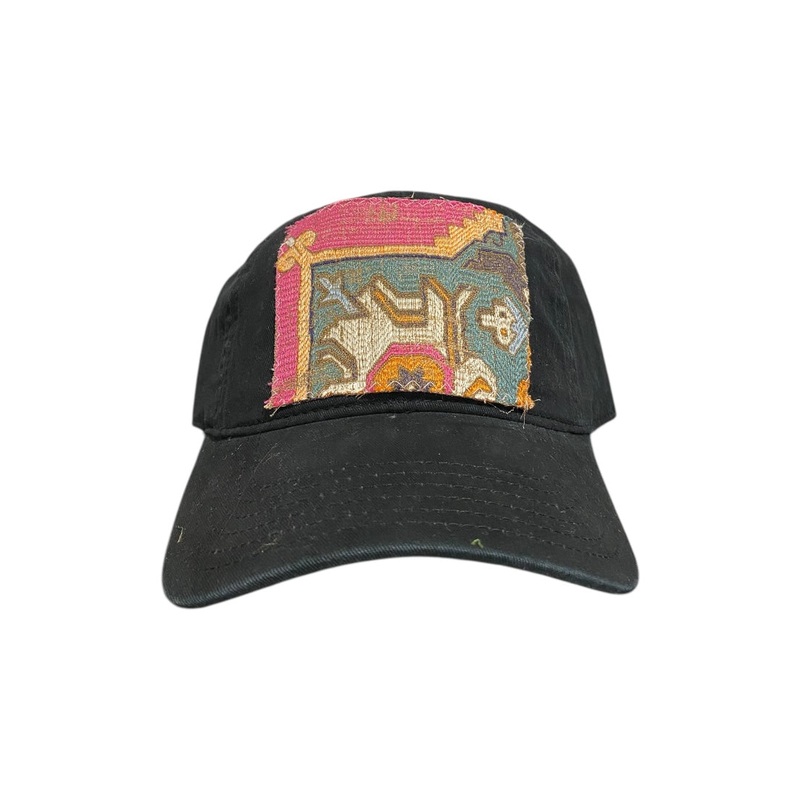 Kilim Baseball Hat – Black 73