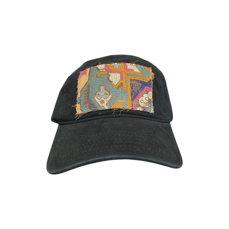 Kilim Baseball Hat – Black 75