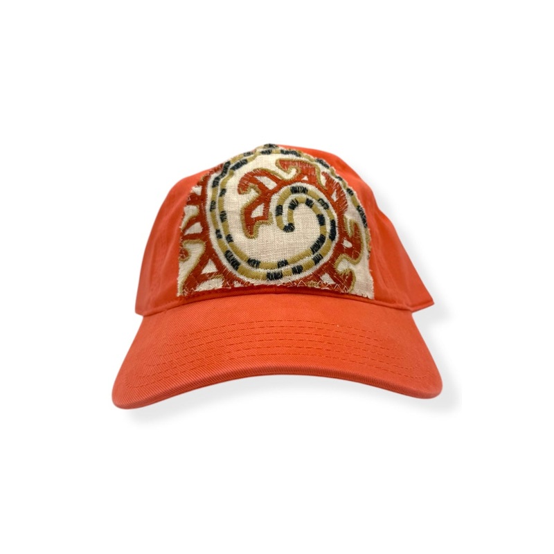 Kilim Baseball Hat Coral 48 *Final Sale*
