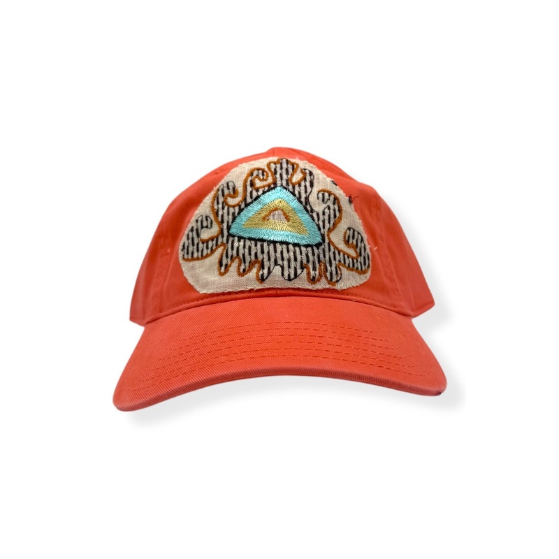 Kilim Baseball Hat Coral 49