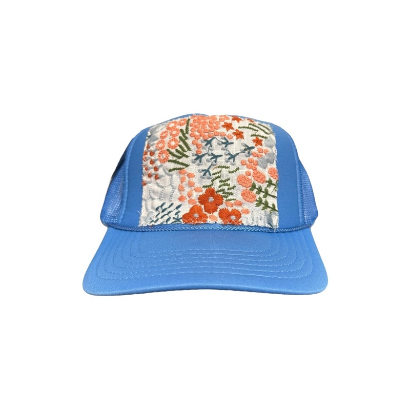 Kilim Trucker Hat – Cornflower Blue 14