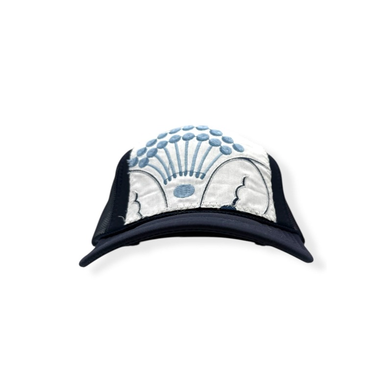 Kilim Trucker Hat – Navy 209