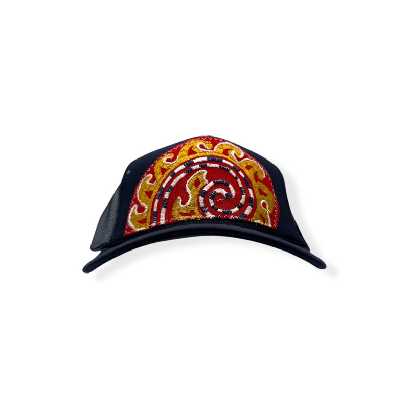 Kilim Trucker Hat – Navy 210