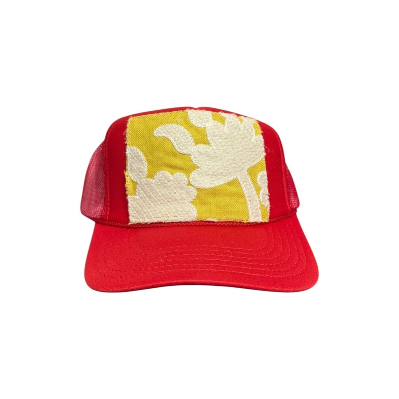 Kilim Trucker Hat – Red 279