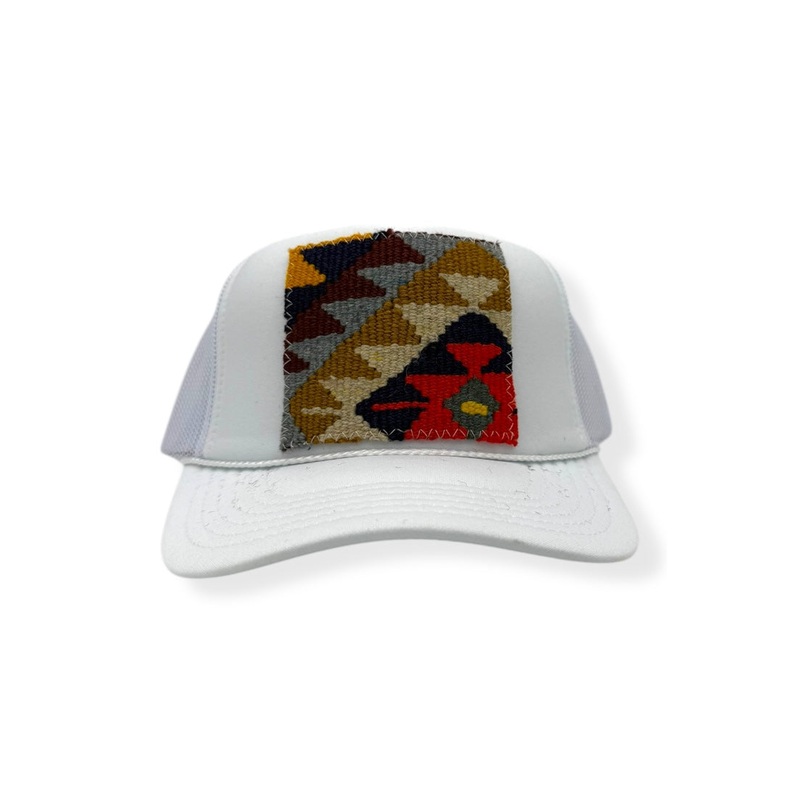 Kilim Trucker – White 418 *Final Sale*