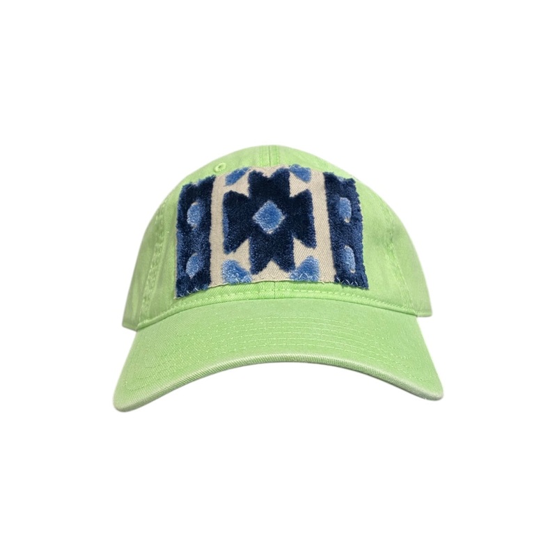 Kilim Baseball Hat – Lime 125