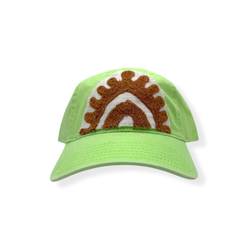Kilim Baseball Hat – Lime 73