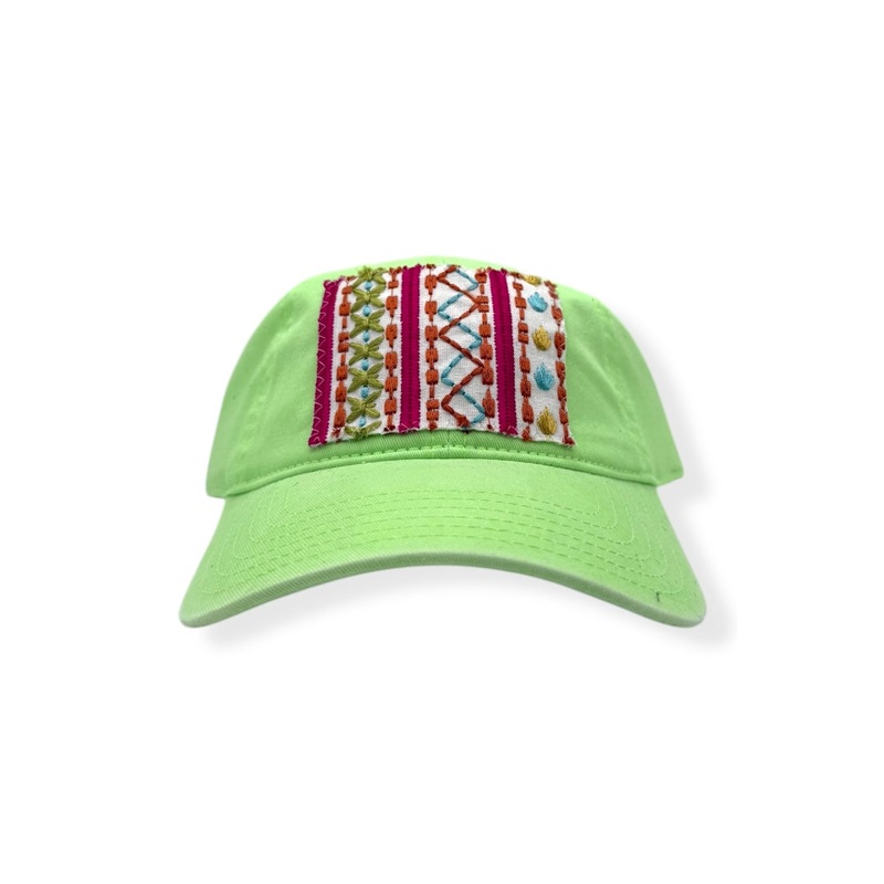 Kilim Baseball Hat – Lime 80 *Final Sale*