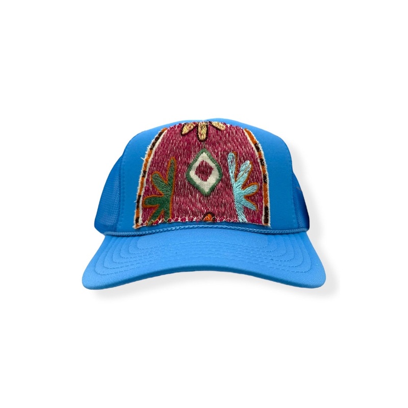 Kilim Trucker Hat – Cornflower Blue 3