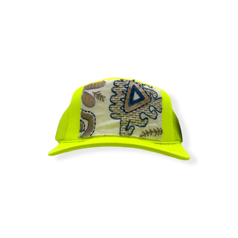 Kilim Trucker Hat – Neon Yellow 50 *Final Sale*