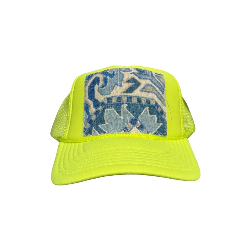Kilim Trucker Hat – Neon Yellow 62