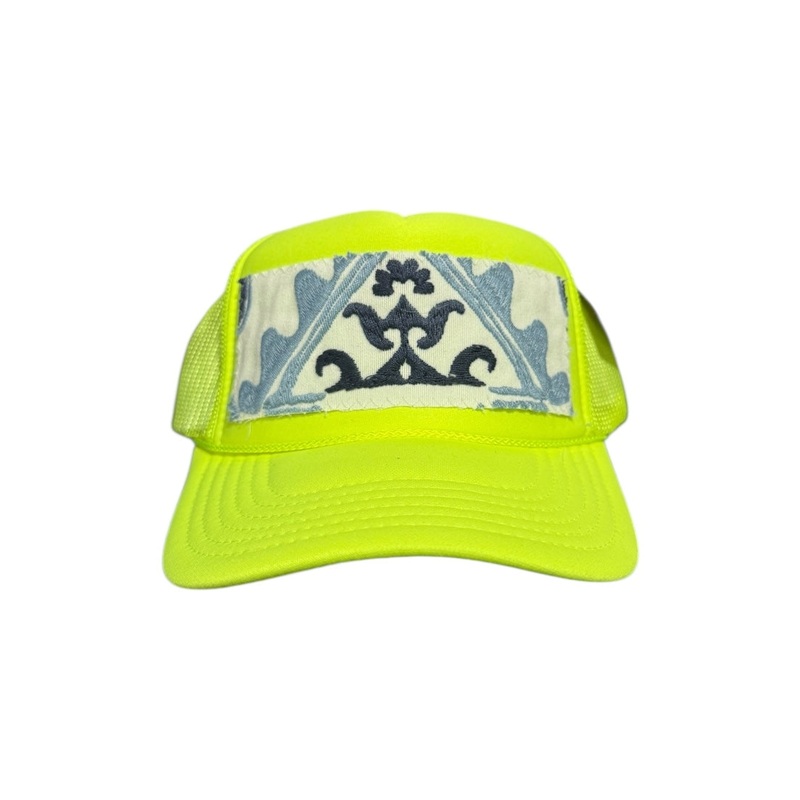 Kilim Trucker Hat – Neon Yellow 63 *Final Sale*
