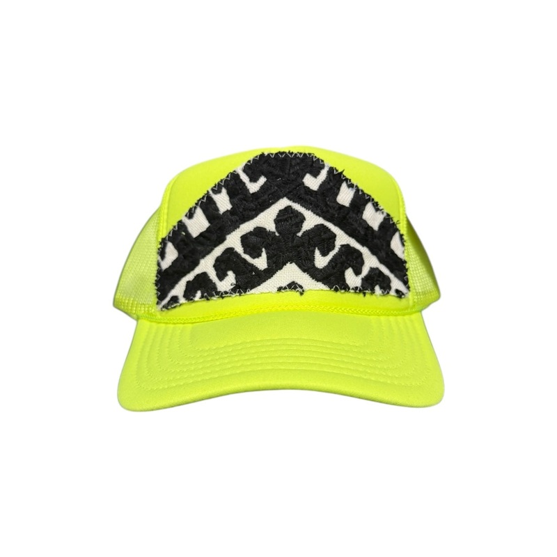 Kilim Trucker Hat – Neon Yellow 68