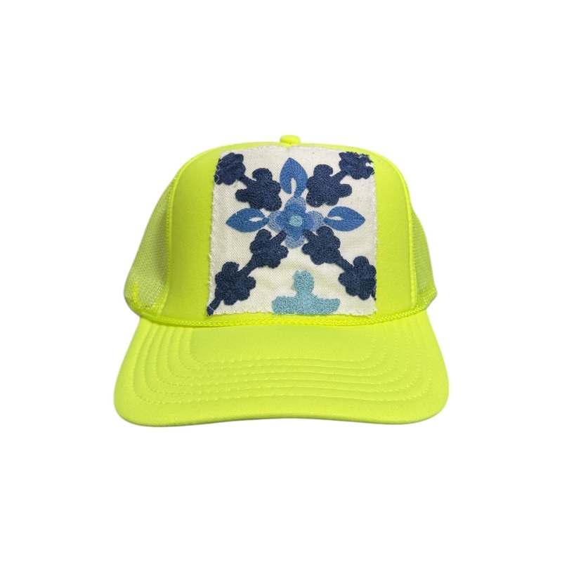 Kilim Trucker Hat – Neon Yellow 74