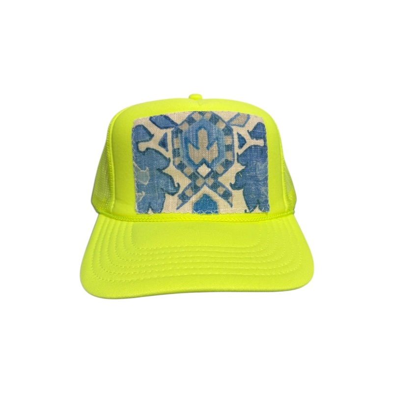 Kilim Trucker Hat – Neon Yellow 76