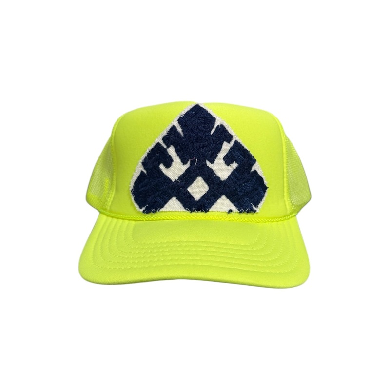 Kilim Trucker Hat – Neon Yellow 78