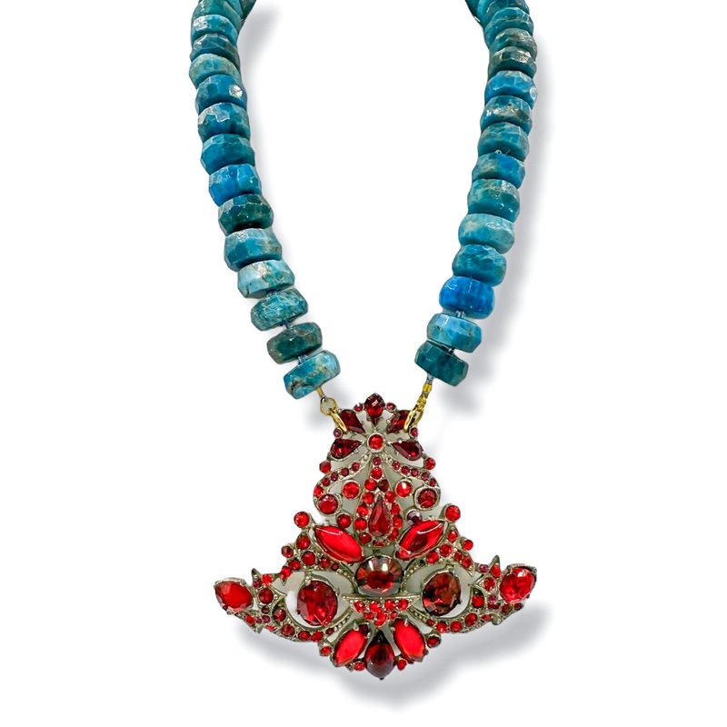 Made in the Deep South 1800s Brooch 1960s Necklace
