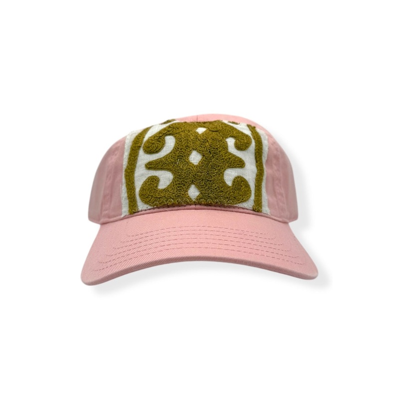 Kilim Baseball Hat – Pale Pink 46 *Final Sale*