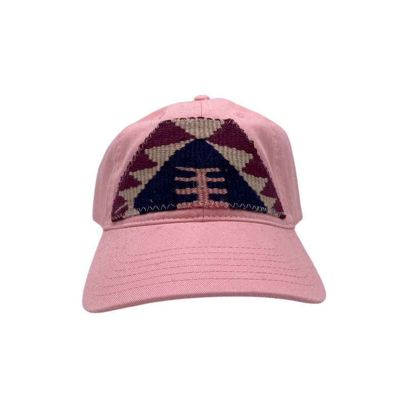 Kilim Baseball Hat – Pale Pink 6 *Final Sale*