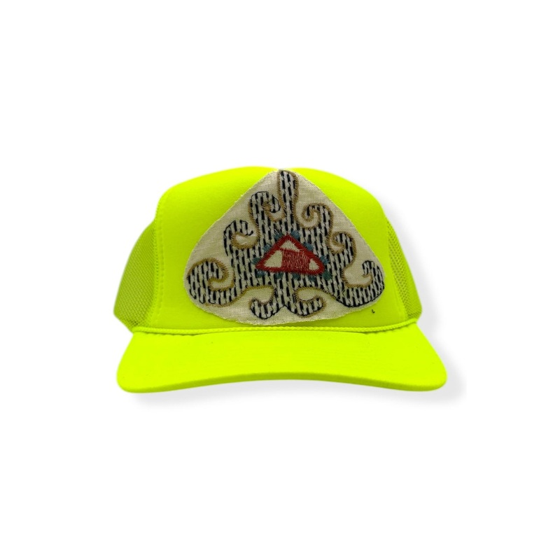 Kilim Trucker Hat – Neon Yellow 28 *Final Sale*