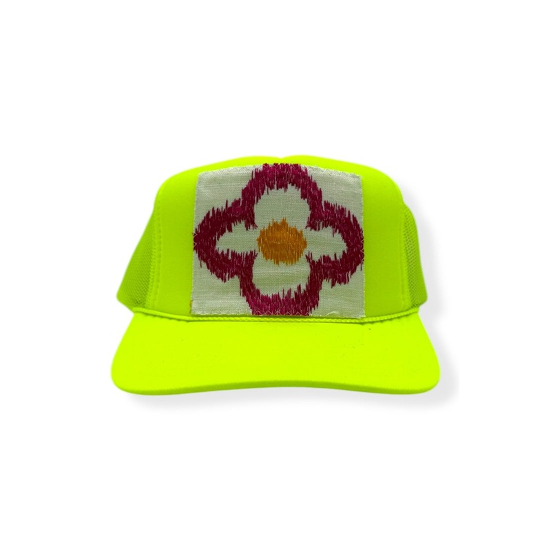 Kilim Trucker Hat – Neon Yellow 34 *Final Sale*