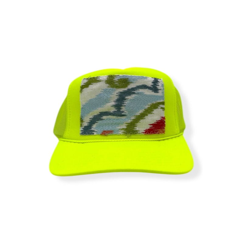Kilim Trucker Hat – Neon Yellow 38 *Final Sale*