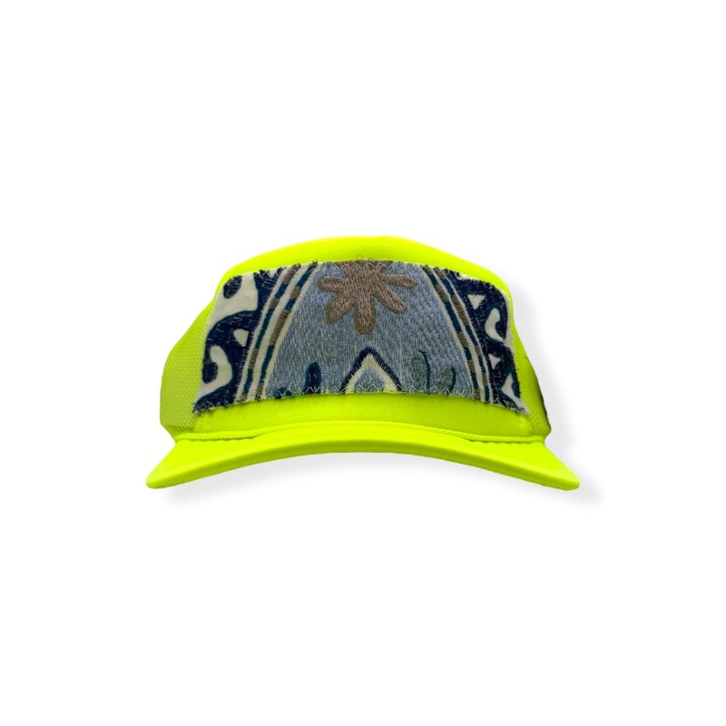 Kilim Trucker Hat – Neon Yellow 42 *Final Sale*