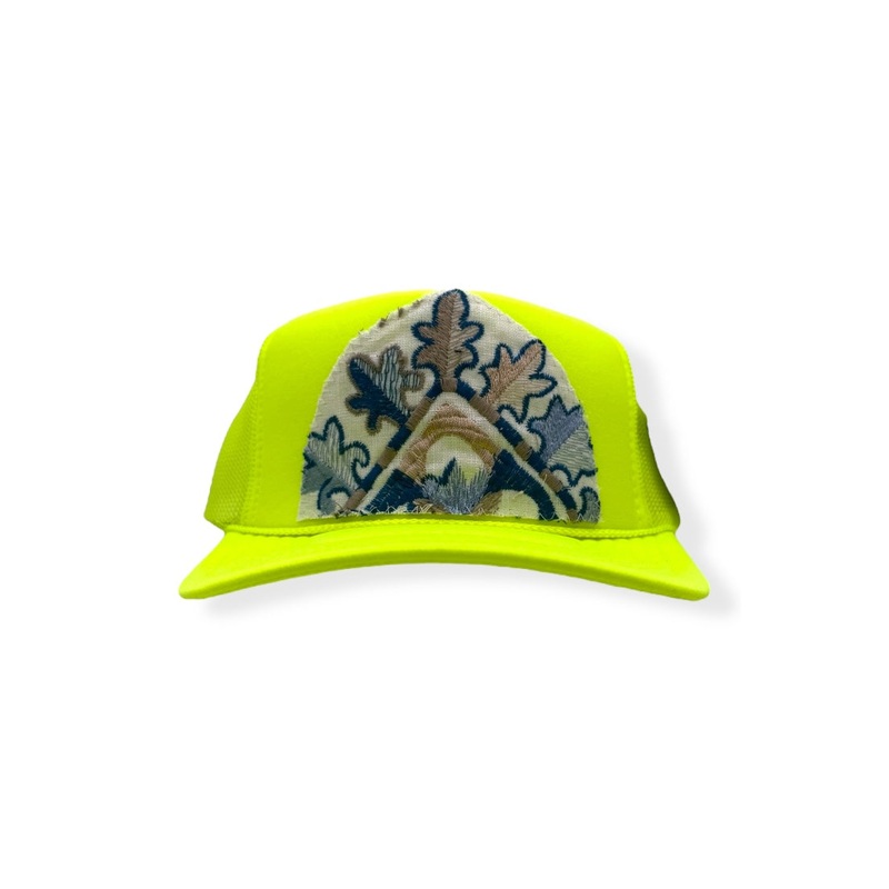 Kilim Trucker Hat – Neon Yellow 44 *Final Sale*