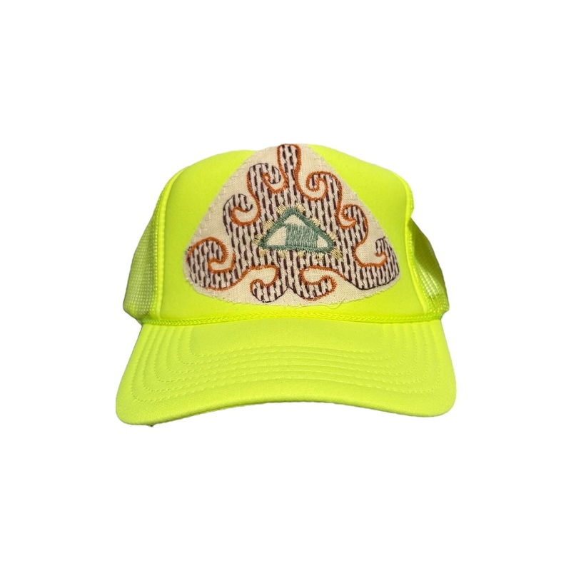 Kilim Trucker Hat – Neon Yellow 66 *Final Sale*