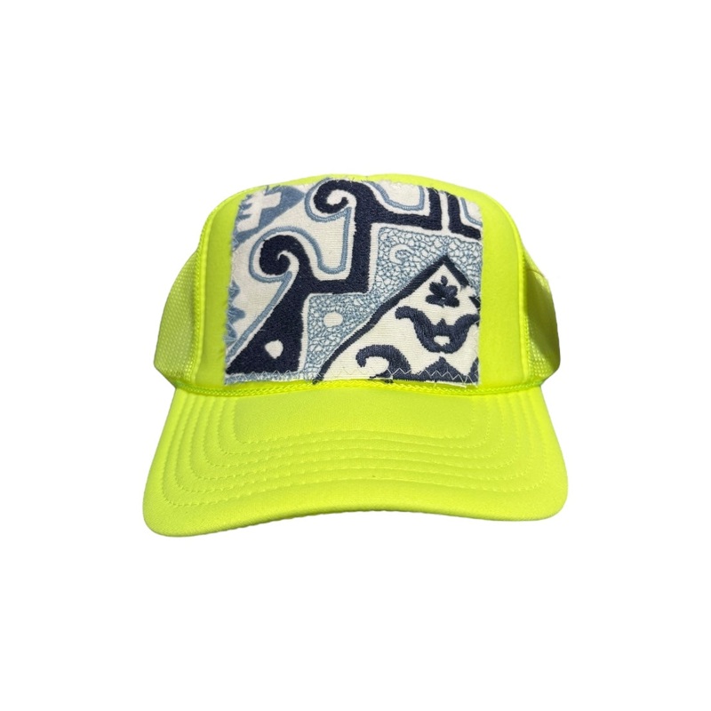 Kilim Trucker Hat – Neon Yellow 69 *Final Sale*