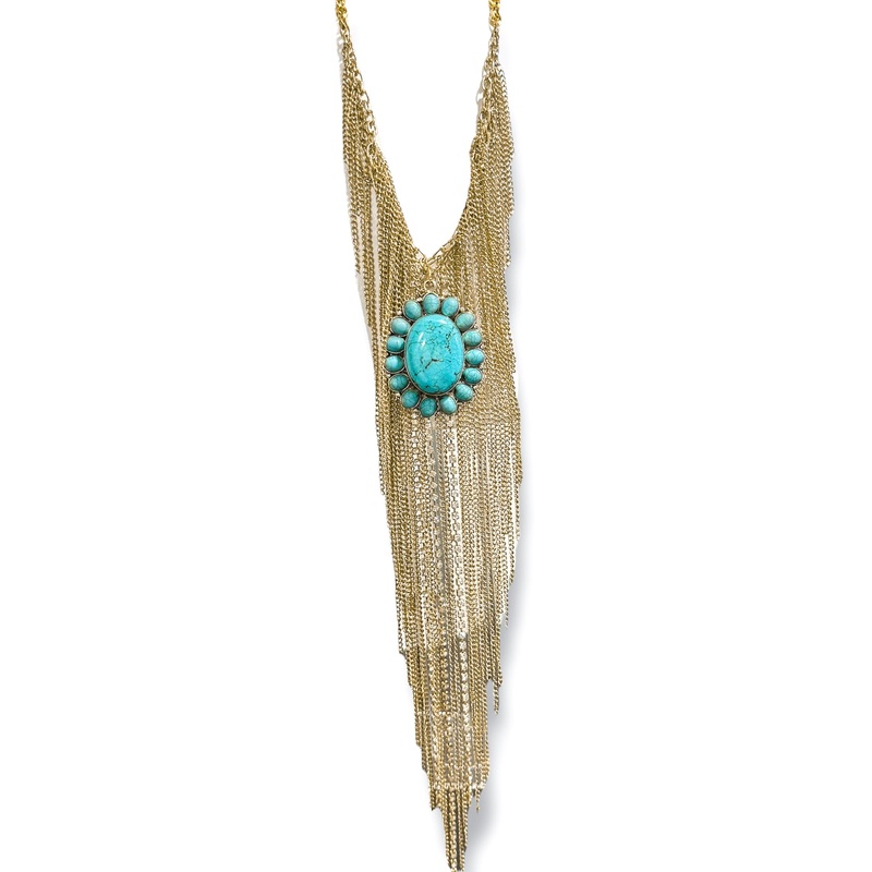 Made in the Deep South 1960s Turquoise 1970s Necklace