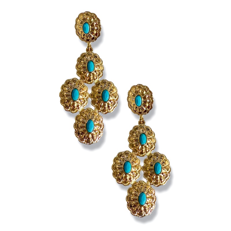 Time Flies Antique Drop Earrings