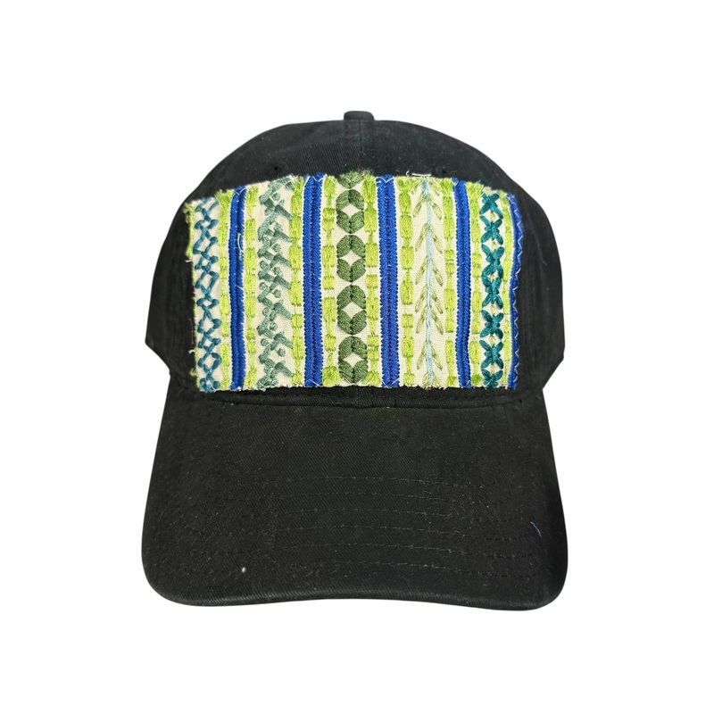 Kilim Baseball Hat – Black 90