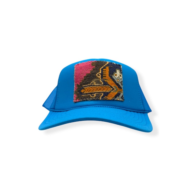 Kilim Trucker Hat – Electric Blue 78 *Final Sale*